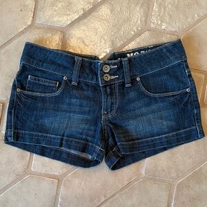 Mossimo Women's Dark Blue Jean Shorts